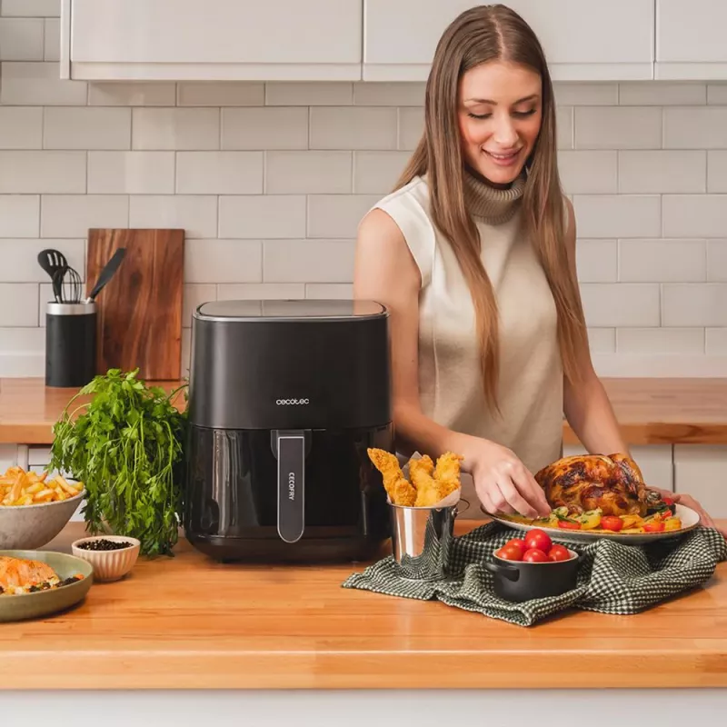 CECOTEC Cecofry Fantastik 5500 õhufritüür, 5.5L, 1500W, must