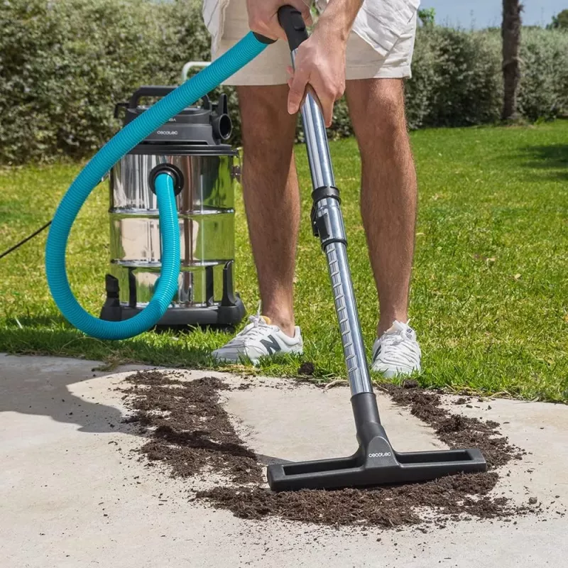 Cecotec Conga Rockstar Wet & Dry Steel Max Pro Juhtmega Tolmuimeja 1600 W 220-240 V Hõbe/Must