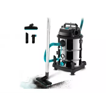 Cecotec Conga Rockstar Wet & Dry Steel Max Pro Juhtmega Tolmuimeja 1600 W 220-240 V Hõbe/Must