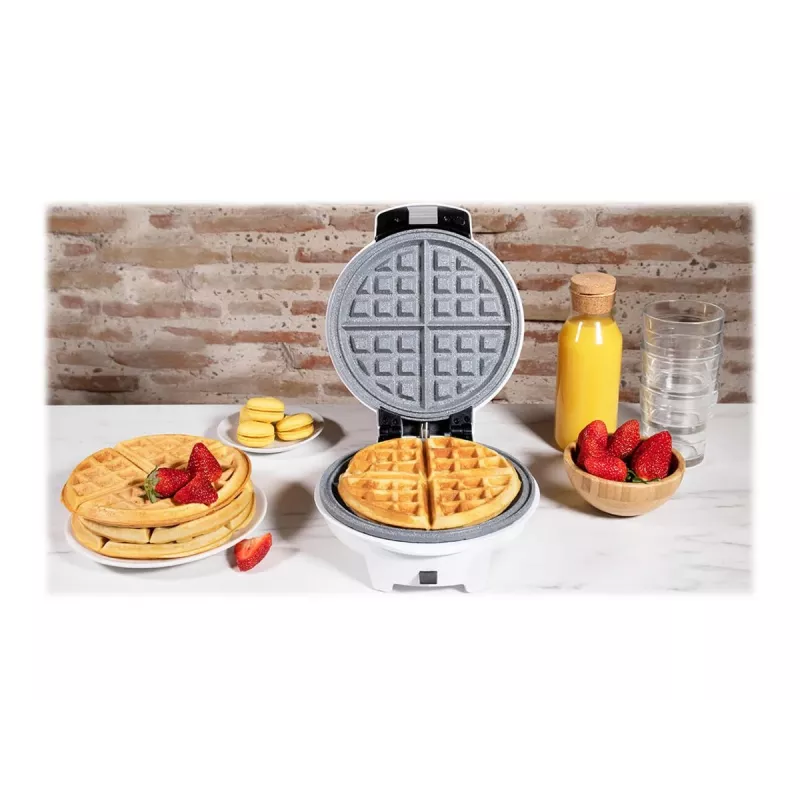 Cecotec Fun Gofrestone 3in1 Vahvlimasin | 700 W | 3 Vahetatavat Pletti Vahvlite, Muffinite ja Sõõrikute jaoks | Mittenakkuva Gofrestone-kate | Valge