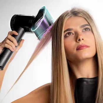 Cecotec föön DryGlam Waves i-Sensor Pro 1600 W must difuusoriotsikuga
