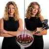 Cecotec föön DryGlam Waves i-Sensor Pro 1600 W must difuusoriotsikuga