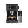 Cecotec Power Espresso 20 Pro Latte kohvimasin, 20 baari pumba rõhk, sisseehitatud piimavaht, poolautomaatne, must, 1350 W