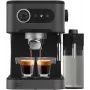 Cecotec Power Espresso 20 Pro Latte kohvimasin, 20 baari pumba rõhk, sisseehitatud piimavaht, poolautomaatne, must, 1350 W