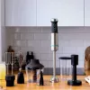Cecotec Power TitanBlack 1200 XL PerfectCream&Crush saumikser, 1200 W, roostevaba teras/must