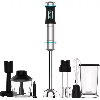 Cecotec Power TitanBlack 1200 XL PerfectCream&Crush saumikser, 1200 W, roostevaba teras/must