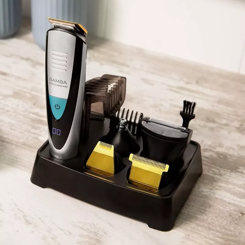 Cecotec PrecisionCare Pro 5-in-1 juhtmeta märg- ja kuivtrimmer, 13 pikkusastet, must/hõbedane