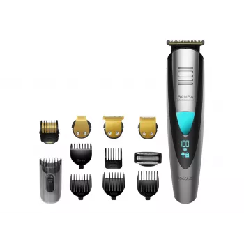 Cecotec PrecisionCare Pro 5-in-1 juhtmeta märg- ja kuivtrimmer, 13 pikkusastet, must/hõbedane
