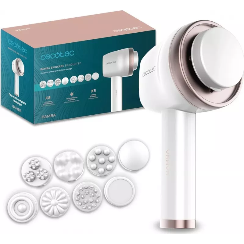 Cecotec SkinCare Push Up näomassaažiseade, valge
