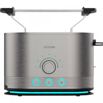 CECOTEC Röster Shine&Toast Double (Roostevaba teras, 850 W, 2 viilu)