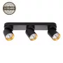 Laelamp Tunis 3xGU10 ML9937 Must/Kuld