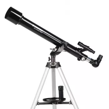 Celestron PowerSeeker 60 AZ teleskoop - 60 mm ava, 700 mm fookuskaugus, refraktor, altasimuutaalne monteering, alumiiniumist statiiv