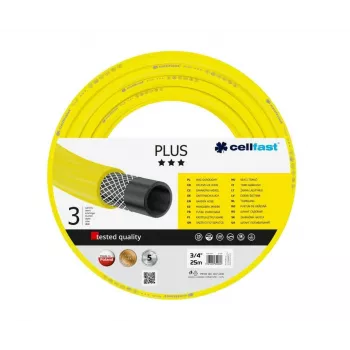 Cellfast PLUS aiavoolik 3/4 tolli 25 m - painduv PVC, tugevdatud, UV- ja vetikakindel