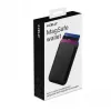 CELLY MAGWALLETBK MagSafe magnetiline rahakott RFID blokeeringuga, must