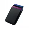 CELLY MAGWALLETBK MagSafe magnetiline rahakott RFID blokeeringuga, must