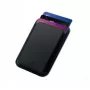 CELLY MAGWALLETBK MagSafe magnetiline rahakott RFID blokeeringuga, must