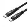 CELLY USB-C to USB-C kaabel 100W Power Delivery