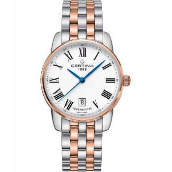 CERTINA DS Action Day-Date Automaatne meeste käekell 39mm kahetooniline roostevaba teras C034807220130