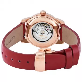 CERTINA DS Caimano naiste käekell 29mm roostevabast terasest pärlmutter sihverplaadiga