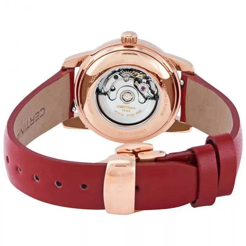 CERTINA DS Caimano naiste käekell 29mm roostevabast terasest pärlmutter sihverplaadiga