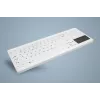 CHERRY Active Key MedicalKey AK-C7412 Juhtmega USB klaviatuur Saksa QWERTZ paigutus Valge Desinfitseeritav IP68
