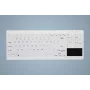 CHERRY Active Key MedicalKey AK-C7412 Juhtmega USB klaviatuur Saksa QWERTZ paigutus Valge Desinfitseeritav IP68
