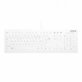 Cherry Contour Active Key QuickClean AK-C8112 meditsiiniline USB-klaviatuur - valge