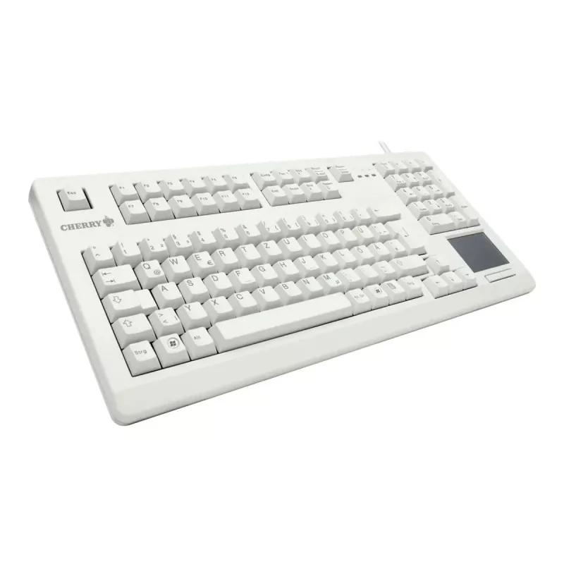 CHERRY G80-11900LUMES-0 TouchBoard kompaktklaviatuur integreeritud puuteplaadiga, USB, must