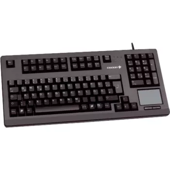 CHERRY MX11900 TouchBoard kompaktne mehaaniline klaviatuur puuteplaadiga, USB, US QWERTY, must