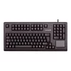 CHERRY MX11900 TouchBoard kompaktne mehaaniline klaviatuur puuteplaadiga, USB, US QWERTY, must