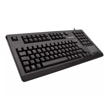CHERRY MX11900 TouchBoard kompaktne mehaaniline klaviatuur puuteplaadiga, USB, US QWERTY, must