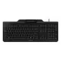 CHERRY SMART BOARD 1150 Juhtmega Klaviatuur Sisseehitatud Nutikaardi Lugejaga, USB, QWERTY, Must JK-A1150EU-2