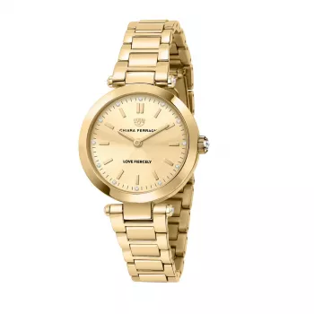 Chiara Ferragni O'Clock Naiste Kvarts-Analoogkell R1953103504 34 mm Hõbedane Roostevaba Teras