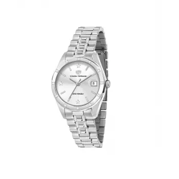 CHIARA FERRAGNI Naiste Logomania Kvarts Analoogkell R1953100514 32 mm Roosakuldne Roostevabast Terasest Võrk