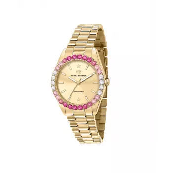 Chiara Ferragni naiste R1953100501 kvarts-analoogkell 34 mm roostevabast terasest võrk, hõbedane