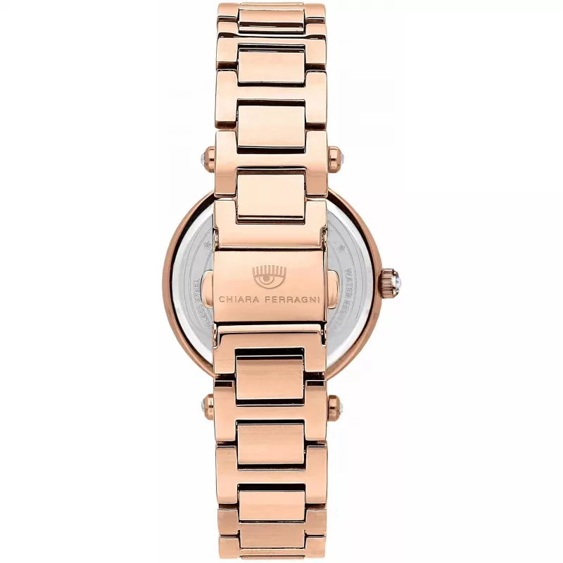 Chiara Ferragni naiste käekell R1953103505 - 34 mm roostevabast terasest hõbedane Milano silmkoekett