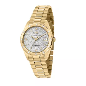 Chiara Ferragni naiste käekell R1953100512 32 mm roosa sihverplaadiga hõbedane Milano kett