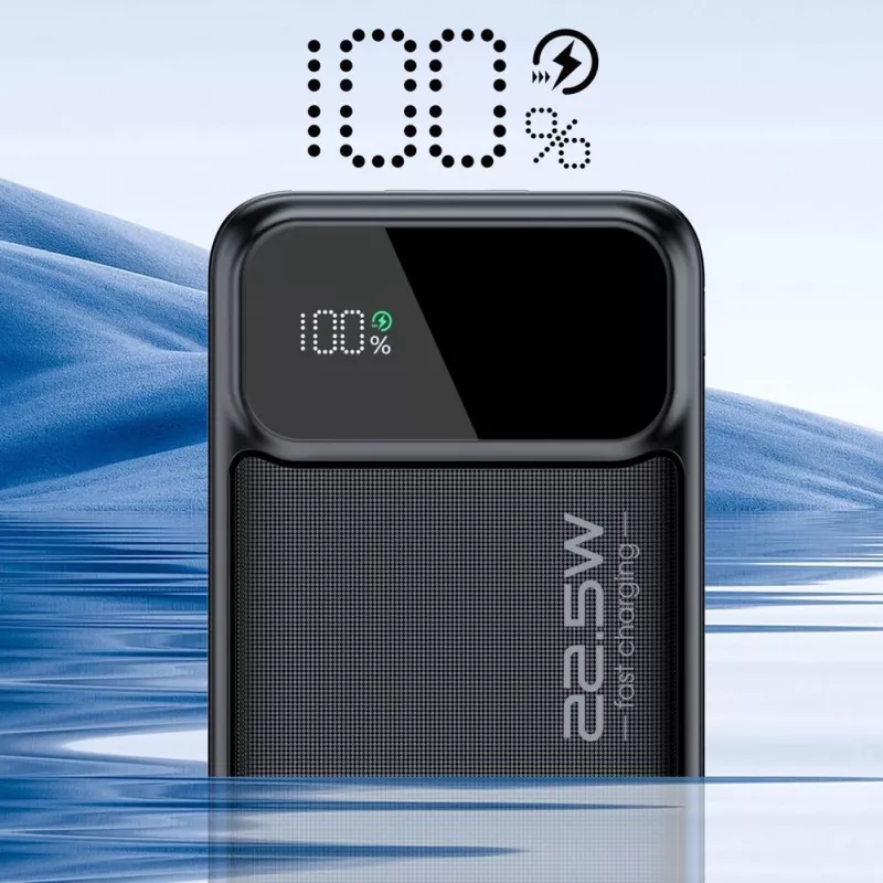 CHOETECH Power Bank 30000 mAh Must