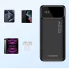 CHOETECH Power Bank 30000 mAh Must