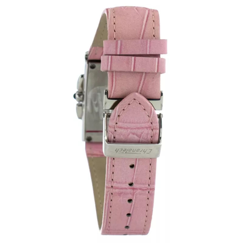 CHRONOTECH CT7018B-02S Naiste Analoogkvartskell 30mm Valge Nahkrihm