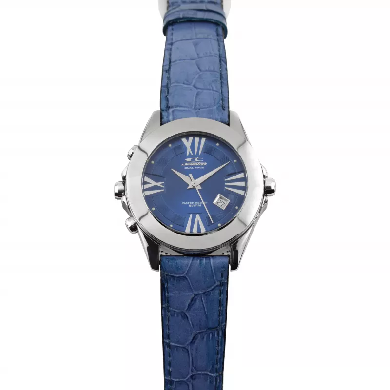 CHRONOTECH CT7686-12SS meeste roostevabast terasest analoogkvartskell 40mm hõbedane