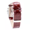 CHRONOTECH MAN CT7018M-03MT analoogkvarts-kell 33mm must sihverplaat nahkrihm