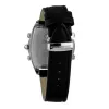 CHRONOTECH MAN CT7677M-02 Analoogkvartskell 45mm Musta Sihtnumbri ja Nahkrihmaga