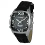 CHRONOTECH MAN CT7677M-02 Analoogkvartskell 45mm Musta Sihtnumbri ja Nahkrihmaga