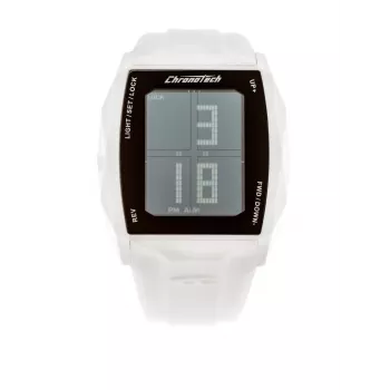 CHRONOTECH MAN RW0024 40mm Analoog Kvartskell Must Sihtnäidik Nahkrihm