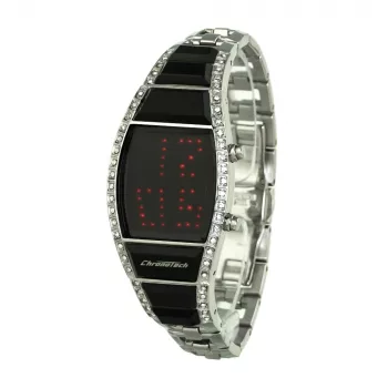 CHRONOTECH Woman CT7122LS-03M Kvarts Analoogkell 28mm Hõbedane Roostevaba Teras