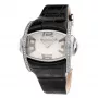 CHRONOTECH Woman CT7681M-30S Kvarts Analoogkell 48mm Musta Siibriga Nahkrihm