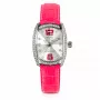 CHRONOTECH Naiste Kell RW0005 35mm Analoog Kvarts Hõbedane Sihtrõngas Must Nahkrihm