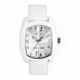 CHRONOTECH Naiste Kell RW0009 35mm Kvarts Analoog Roostevaba Teras Nahk Valge