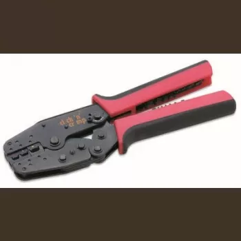Cimco 5-osaline pressimistangide komplekt vahetatavate matriitsidega isoleeritud ja isoleerimata ühenduste jaoks, 0,5-6 mm², Click 'n' Crimp 106002